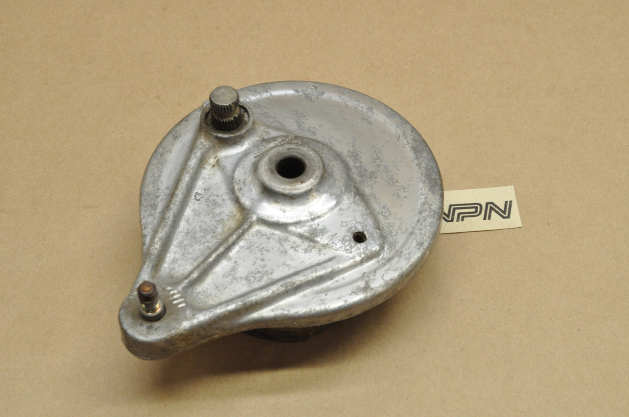 Vintage OEM Honda 1977 XL75 Rear Brake Panel 43100-149-000