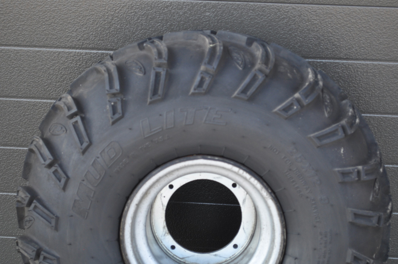 Vintage OEM Honda ATC200 Big Red TRX200 Front or Rear Wheel Rim Tire Assembly 42710-958-680 ZA