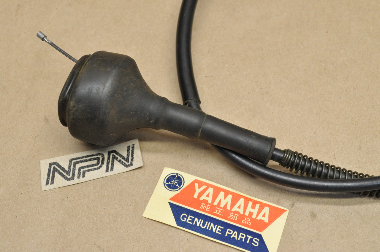 NOS Yamaha 1974-77 YZ125 Throttle Cable 401-26311-00