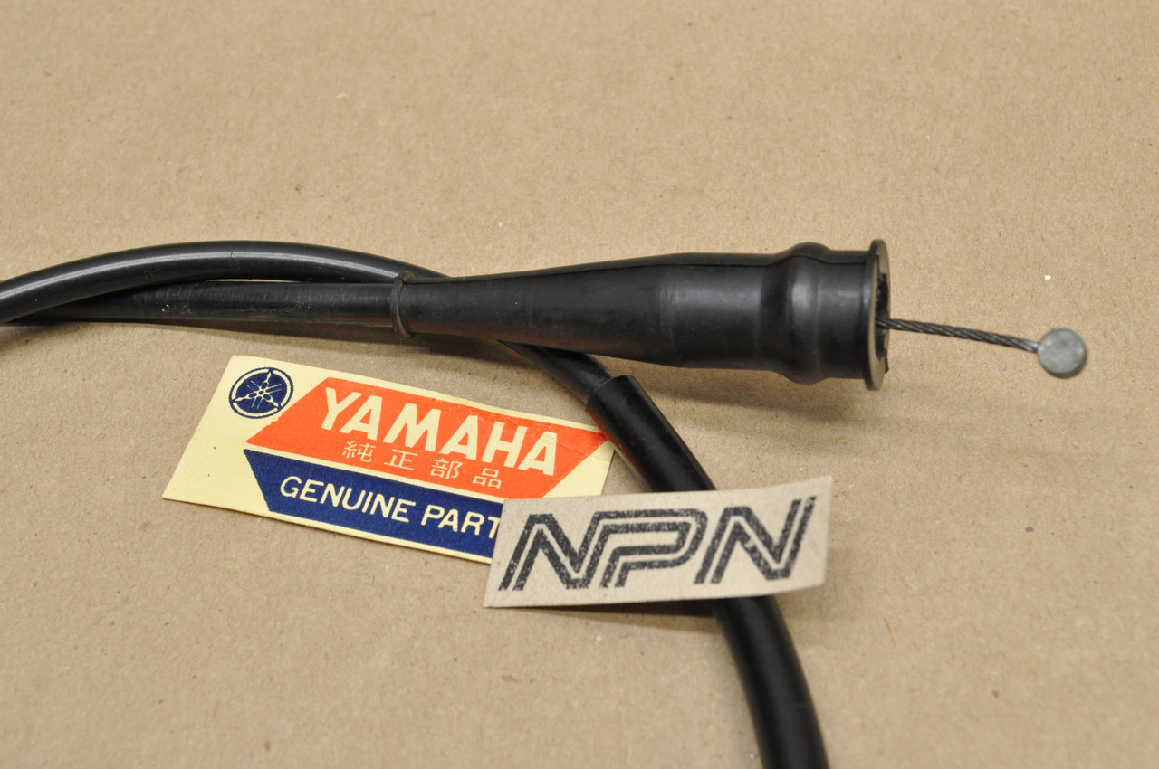 NOS Yamaha 1974-77 YZ125 Throttle Cable 401-26311-00