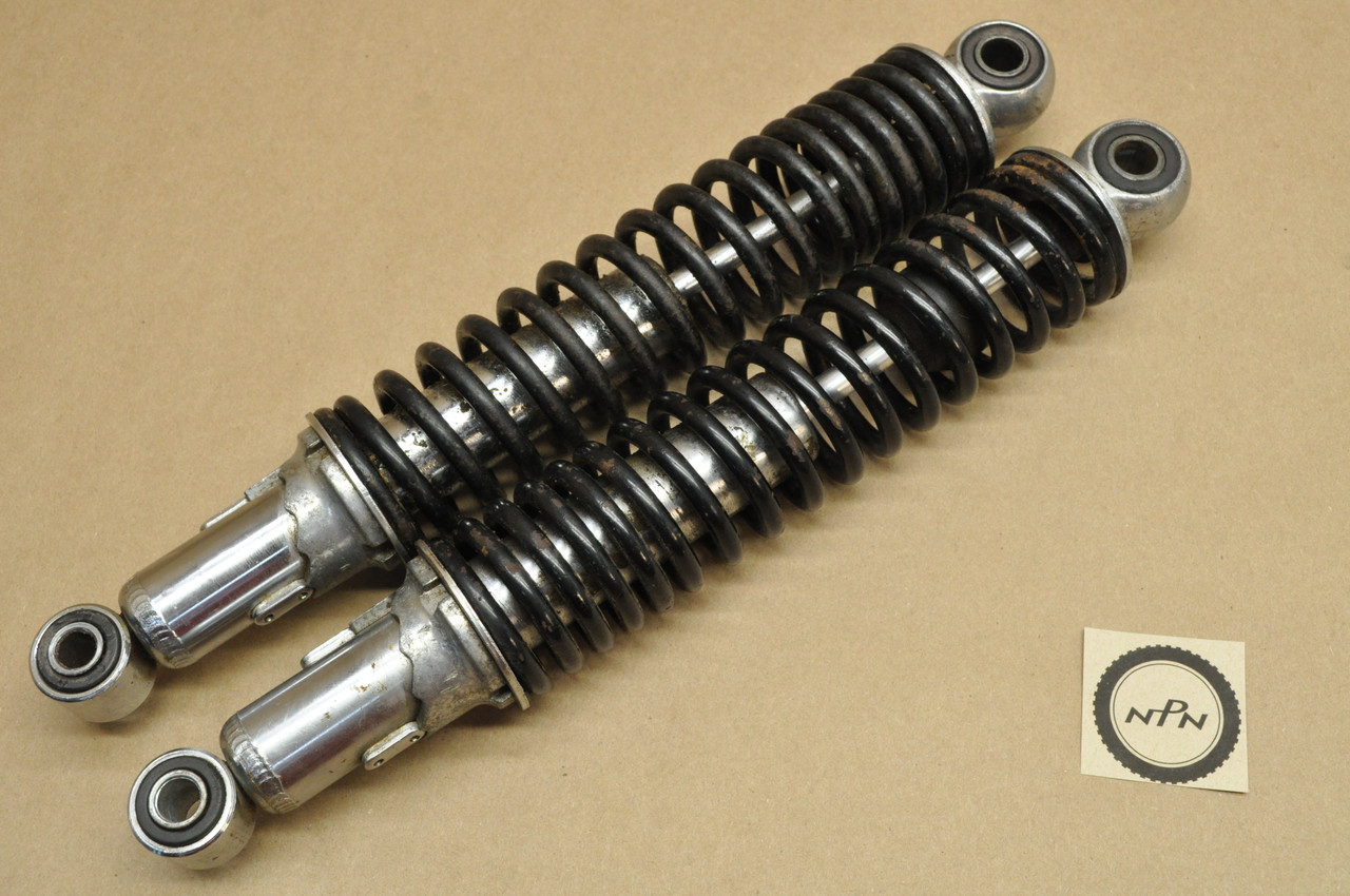 Vtg OEM Honda 1977-78 XL75 Left & Right Rear Shock Suspension