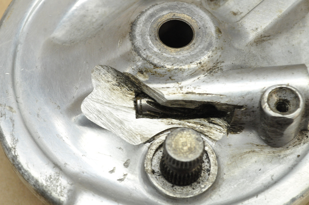 Vintage OEM Honda 1977 XL75 Front Brake Panel *AS IS* 45010-152-003