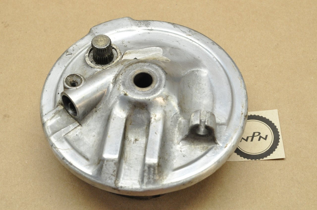 Vintage OEM Honda 1977 XL75 Front Brake Panel *AS IS* 45010-152-003