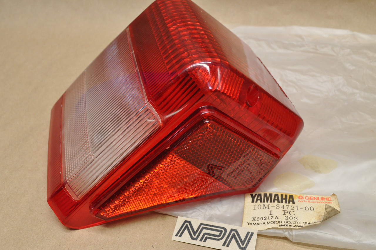 NOS Yamaha 1982 XJ1100 1982-83 XJ750 Rear Tail Light Lens 10M-84721-00