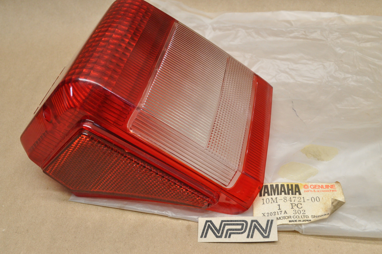 NOS Yamaha 1982 XJ1100 1982-83 XJ750 Rear Tail Light Lens 10M-84721-00
