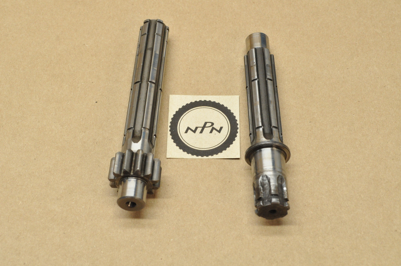 Vtg OEM Honda SL70 K0-K1 XL70 K0-1976 Main Shaft Countershaft Lot 23211-118-305