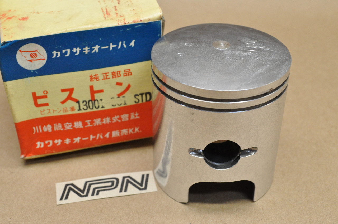 NOS Kawasaki 60 mm Standard Bore Size Piston 13001-001