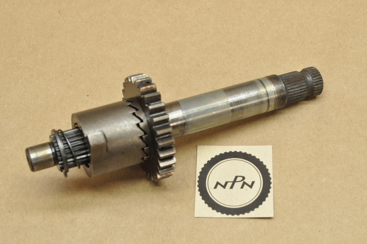 Vtg OEM Honda XL75 XL80 XR75 XR80 Kick Start Spindle Shaft Gear Ratchet Lot 28251-149-000
