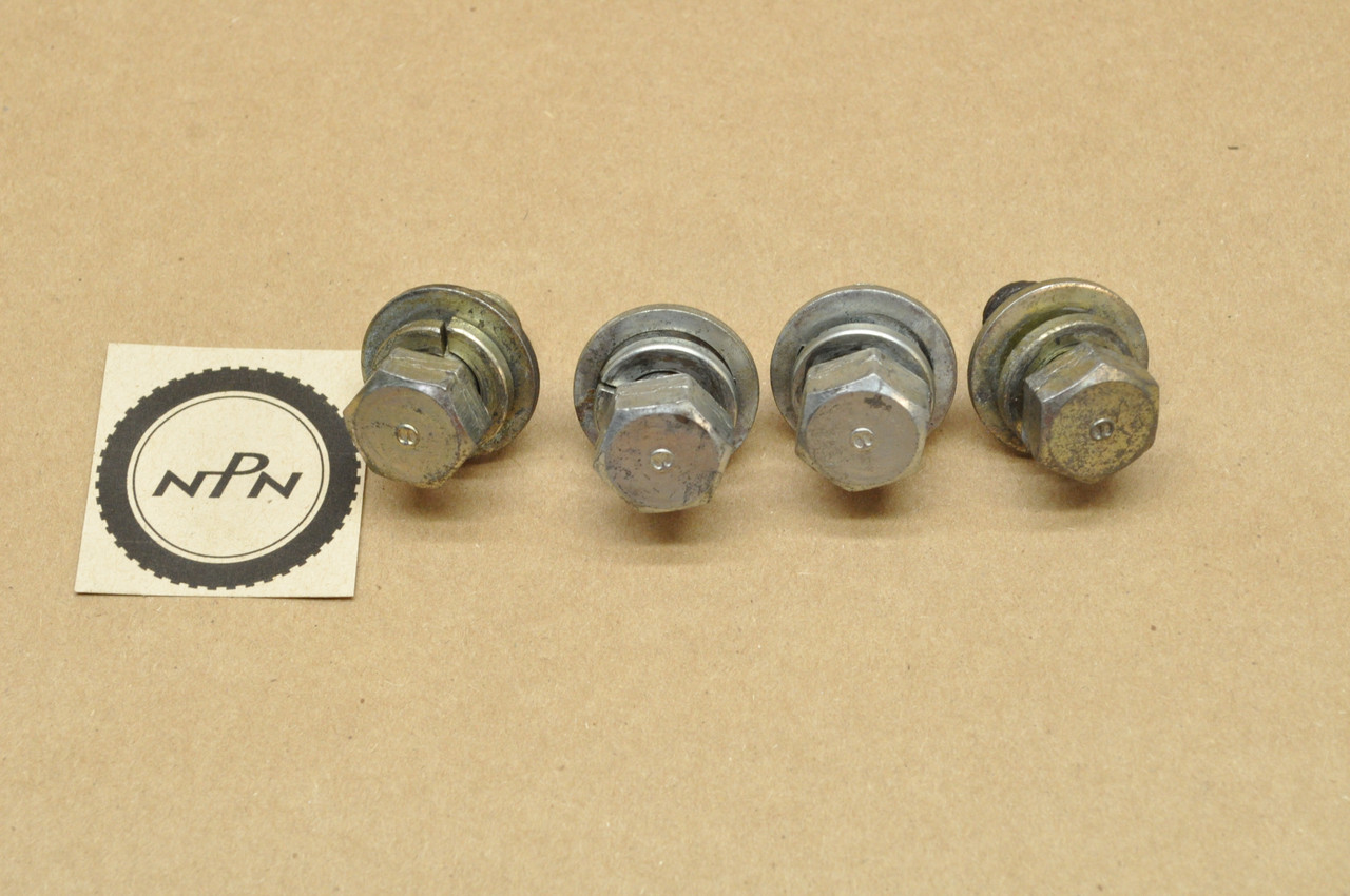 Vintage OEM Honda ATC110 ATC125 ATC185 ATC200 TRX200 Bolt 12x25 Qty4 92000-12025-0H