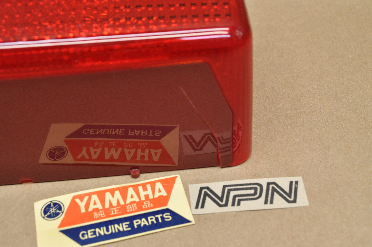 NOS Yamaha 1976-1977 XS360 Rear Tail Light Lens Cover 1A8-84733-61