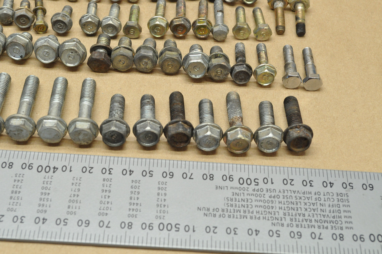 Vtg OEM Honda 1983 ATC200 E Big Red Screw Bolt Washer Nut Collar Hardware Lot