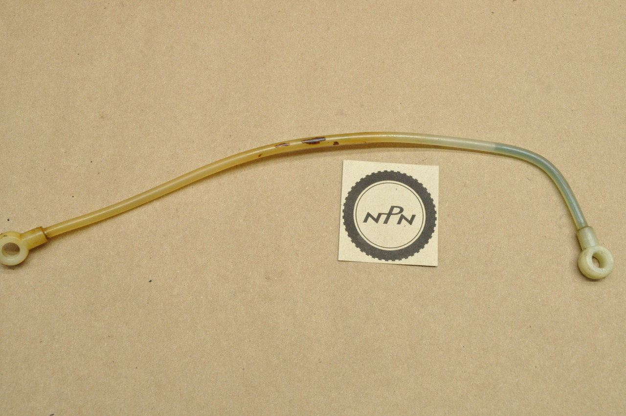 Vtg OEM Yamaha 1965-66 YDS3 YM1 Oil Pump Delivery Pipe Tube #2 156-13171-00