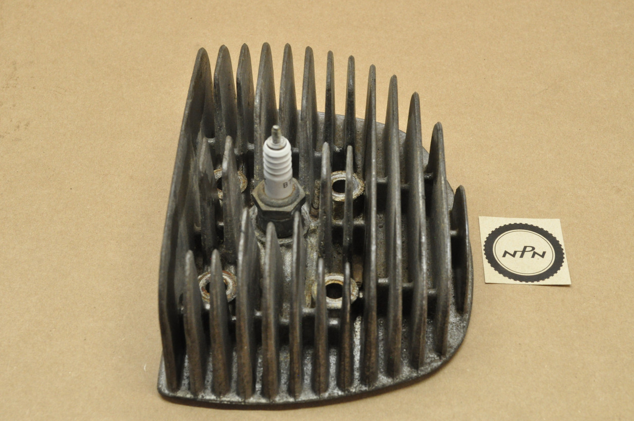 Vintage OEM Yamaha 1965-66 YDS3 Left Cylinder Head 156-11111-01