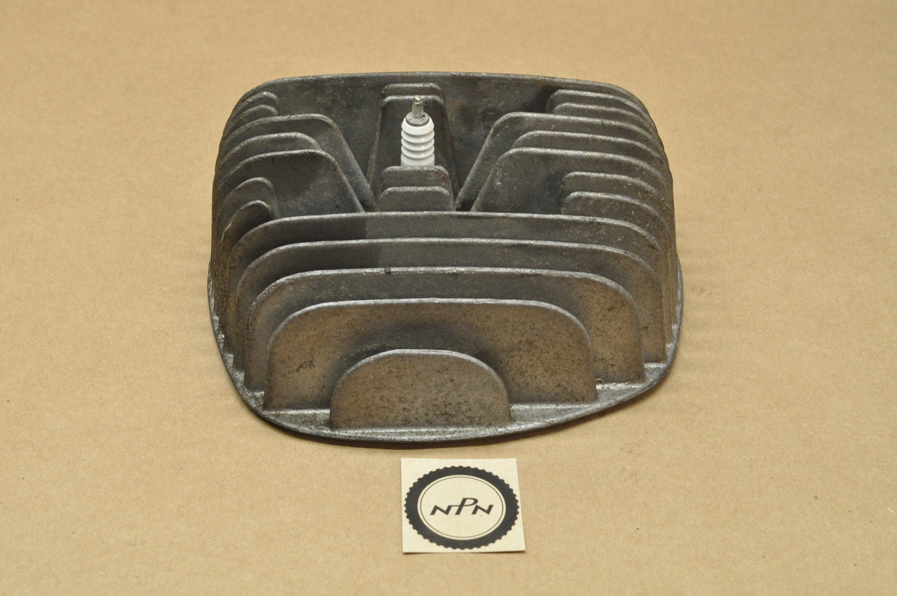 Vintage OEM Yamaha 1965-66 YDS3 Left Cylinder Head 156-11111-01