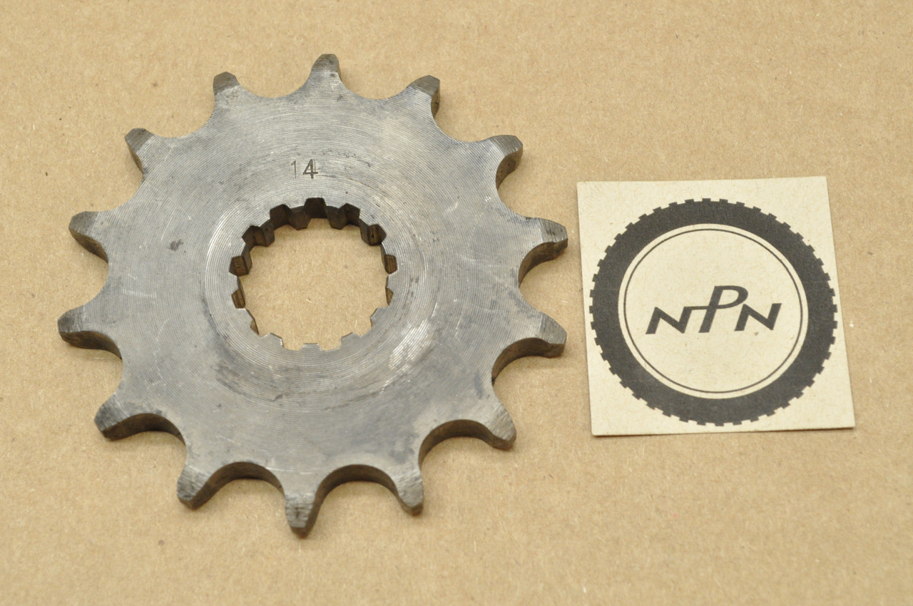 Vintage OEM Yamaha DS6 TD1 YDS3 YM1 Drive Sprocket 14T 156-17461-40