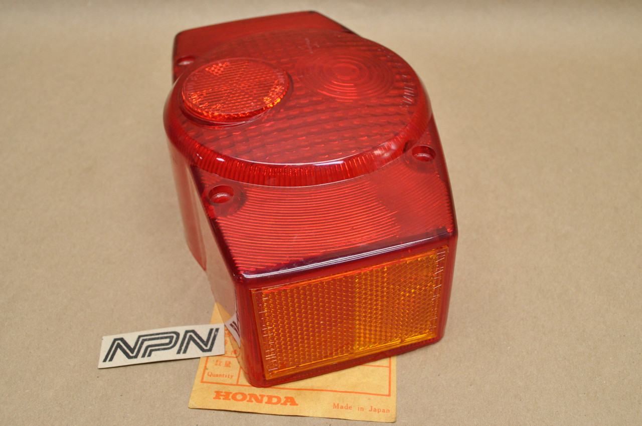 NOS Honda CB400 CB550 CB750 GL1000 Gold Wing Tail Light Lens 33702-341-003