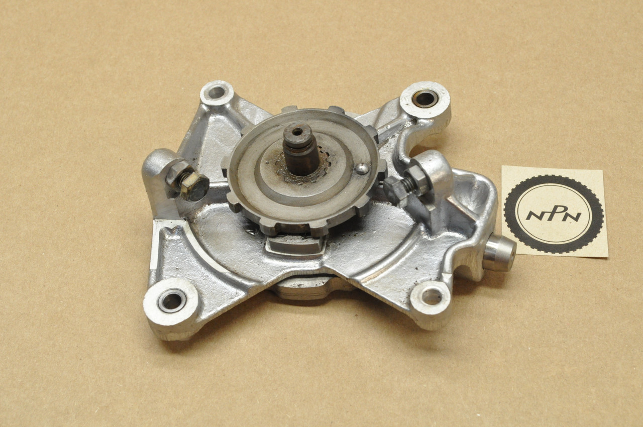 Vintage OEM Yamaha YDS3 YM1 Gear Shift Cam Mount Plate Stopper Assembly 152-18331-00