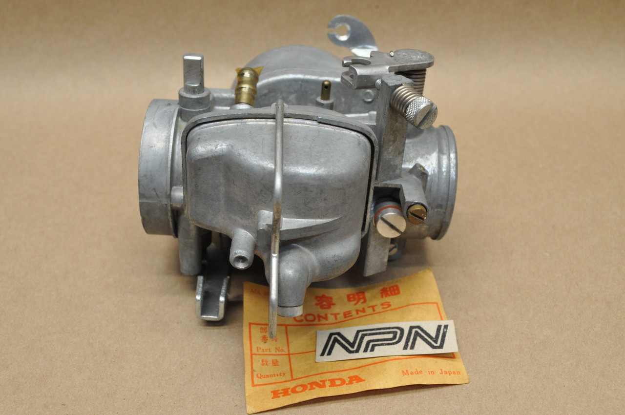 NOS Honda CB450 K0 CL450 K0 Left Keihin 14E Carburetor Carb Assy 16102-283-315