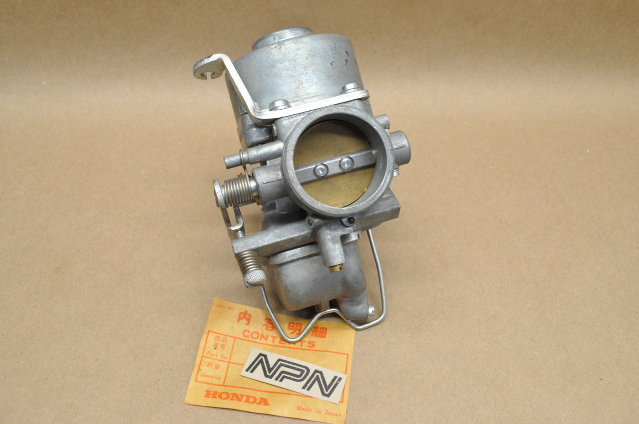 NOS Honda CB450 K0 CL450 K0 Left Keihin 14E Carburetor Carb Assy 16102-283-315