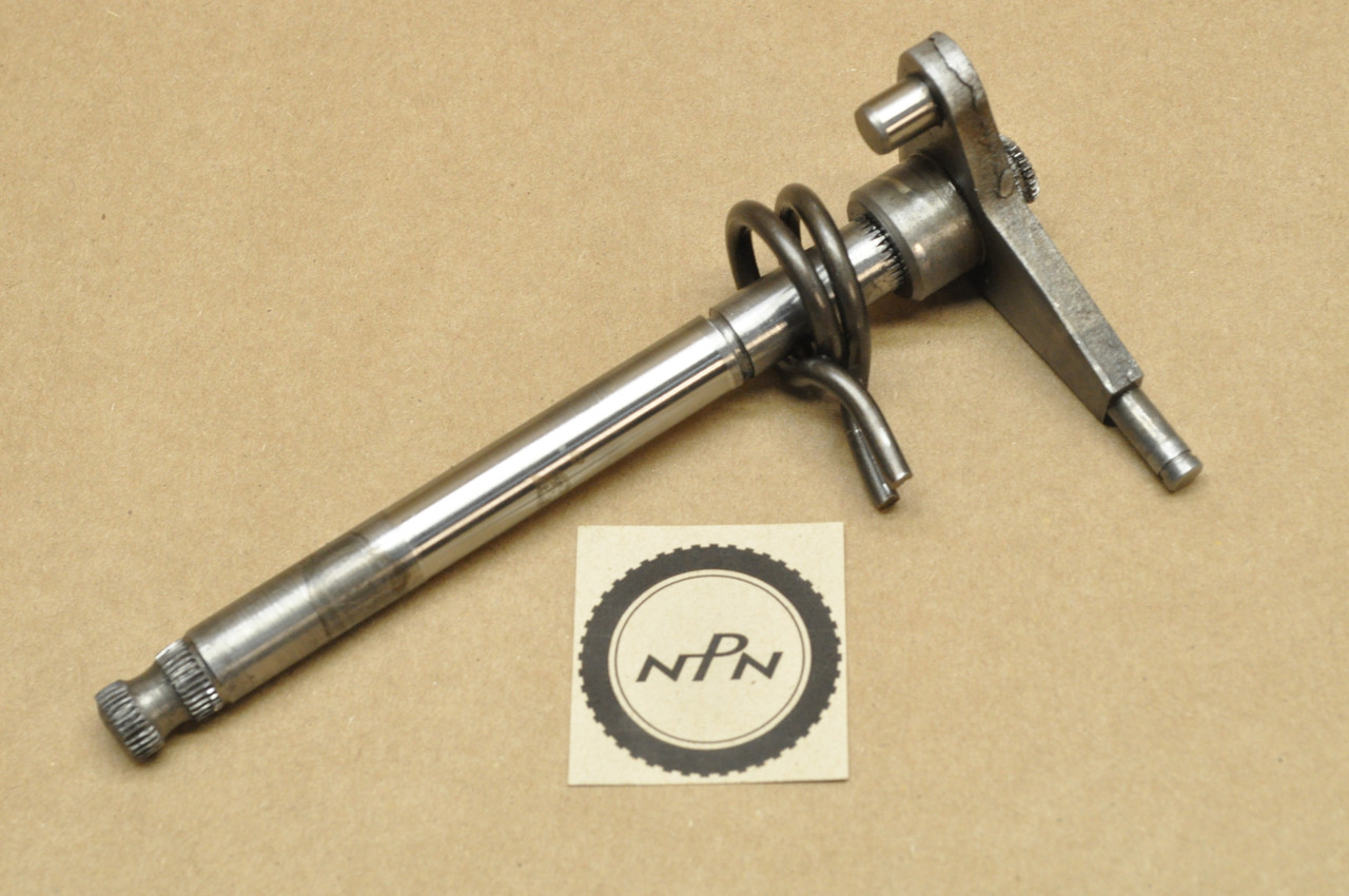 Vtg OEM Yamaha TD1 YDS2 YDS3 YM1 Gear Shift Shaft Lever Assembly 150-18125-00