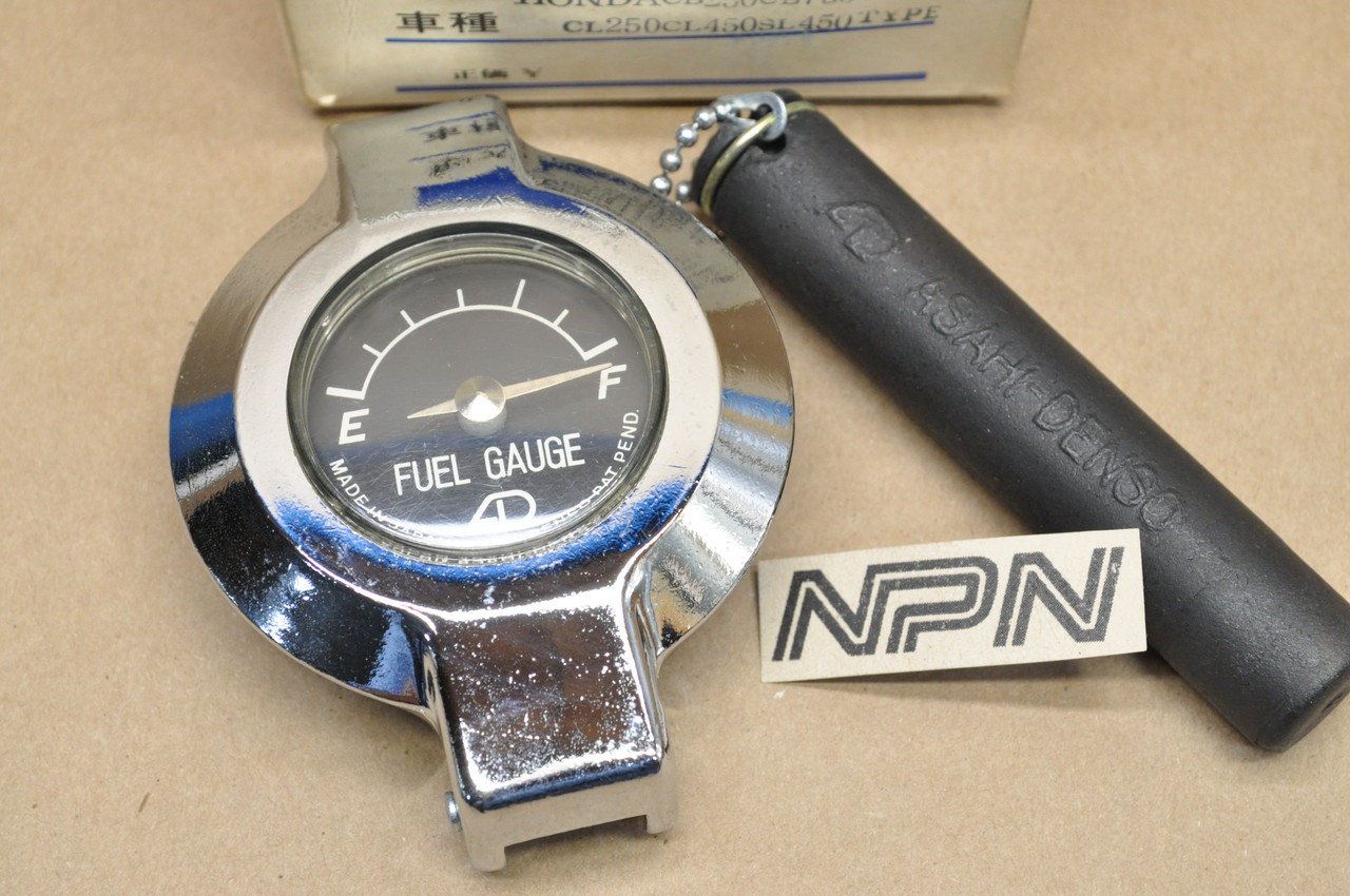 NOS Honda CB350 CB450 CB500 CB750 CL350 CL450 AD Fuel Gas Tank Cap w/ Gauge H-9