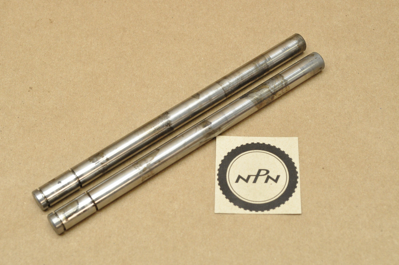 Vtg OEM Yamaha DS6 TD1 TD2 YDS2 YDS3 YM1 Gear Shift Fork Shaft Qty2 150-18318-00