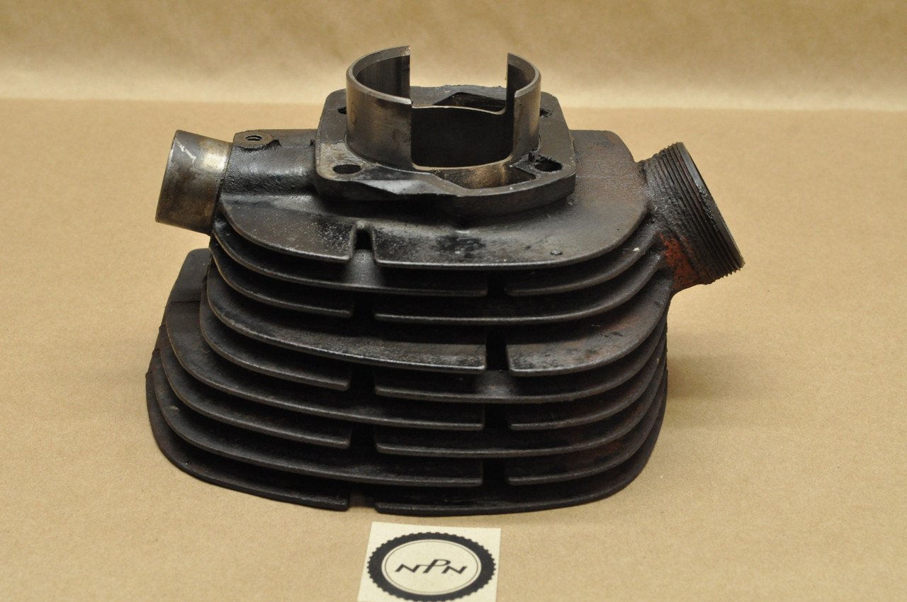 Vintage OEM Yamaha 1965-66 YDS3 Left Cylinder Jug & Piston 56mm 156-11311-01