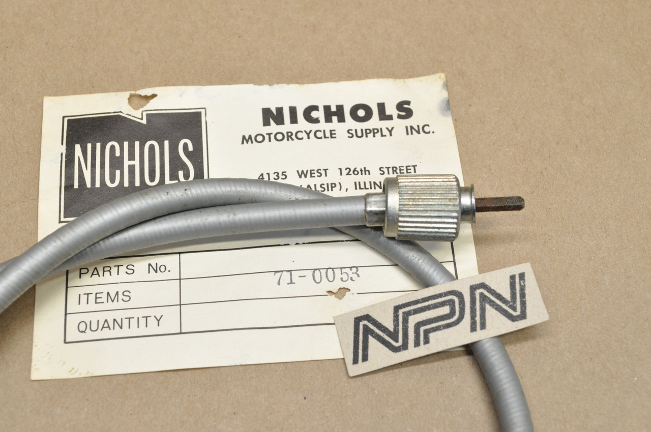NOS Honda CB450 K1-K4 CL450 K0-K4 Nichols Tachometer Cable 37260-292-020