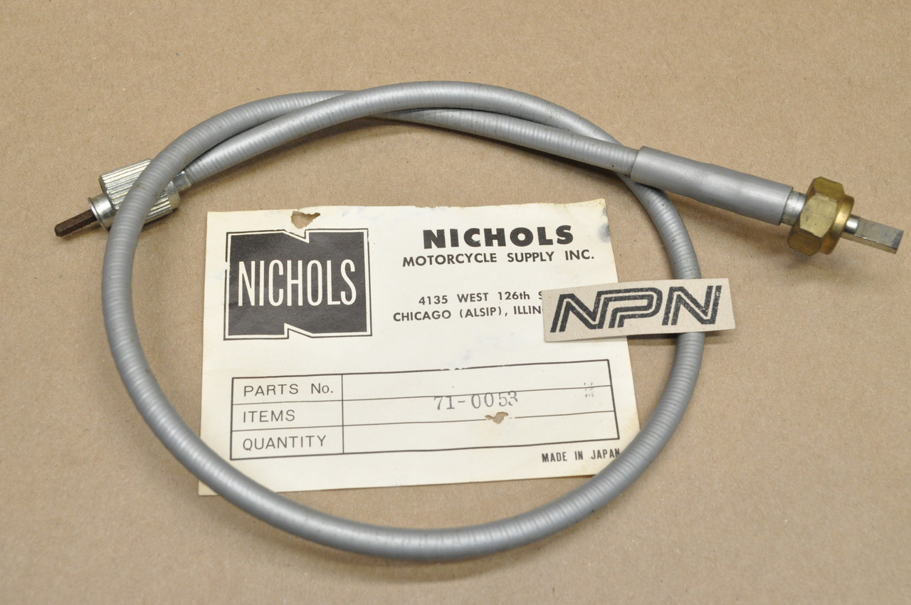 NOS Honda CB450 K1-K4 CL450 K0-K4 Nichols Tachometer Cable 37260-292-020