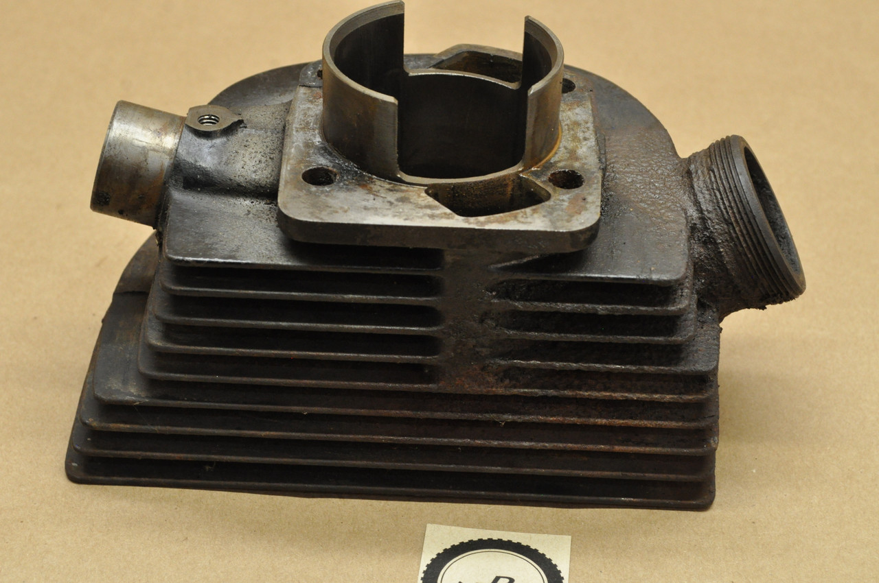 Vintage OEM Yamaha 1965-66 YDS3 Right Cylinder Jug & Piston 56mm 156-11321-01