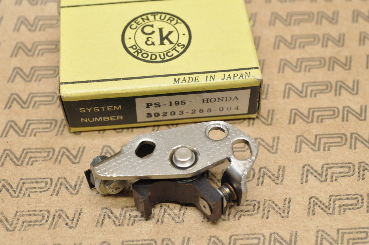 NOS Honda CB72 CB77 CL77 CL72 Century Right Contact Points Breaker 30203-268-004