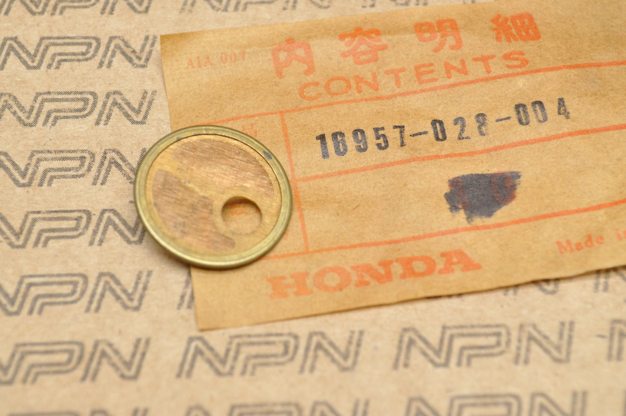 NOS Honda CB350 CB450 CL175 CL350 CL450 SL350 Petcock Screen 16957-028-004