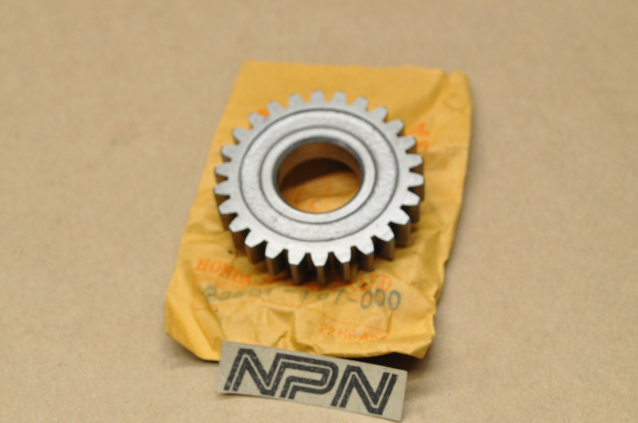 NOS Honda CB100 CB125 S CL100 CL125 SL100 Main Shaft Top Gear 26T 23501-107-000