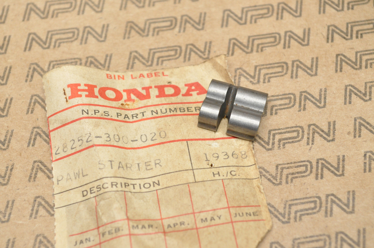 NOS Honda CB750 A CB750F CB750 K0-1978 Kick Start Starter Pawl 28252-300-020