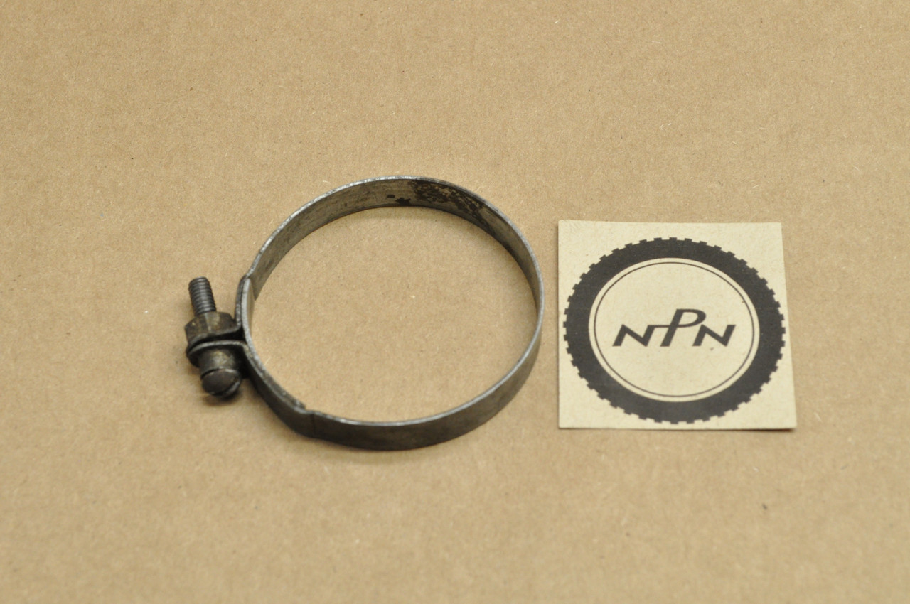 Vtg OEM Yamaha 1965-66 YDS3 YM1 Air Filter Boot Joint Clamp Band 156-14455-00