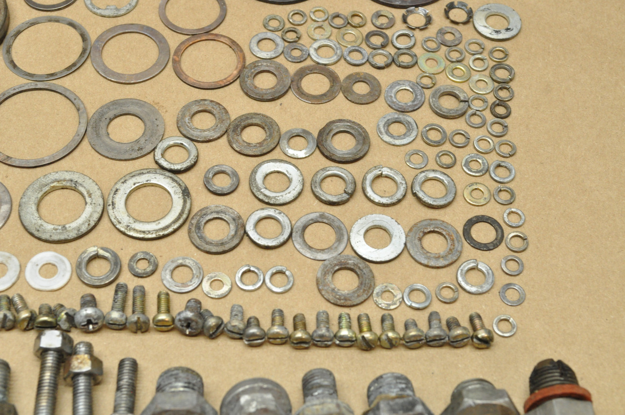 Vintage OEM Yamaha YM1 Bolt Screw Nut Washer Rubber Cap Hardware Lot