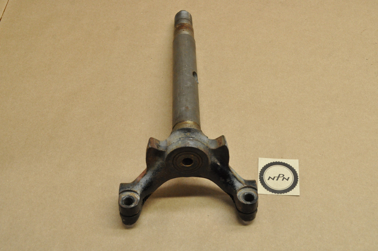 Vtg OEM Honda CA72 CA77 Front Fork Steering Stem Triple Tree Clamp AS IS 53200-257-000 Z