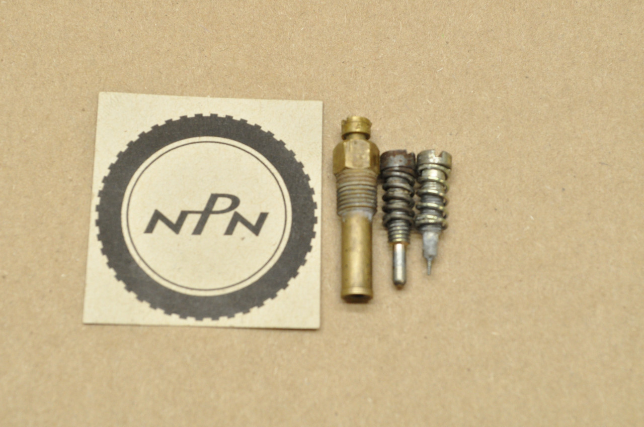 Vintage OEM Honda ATC70 CT70 Carburetor Needle Jet Holder Screw Set Lot 16016-086-700