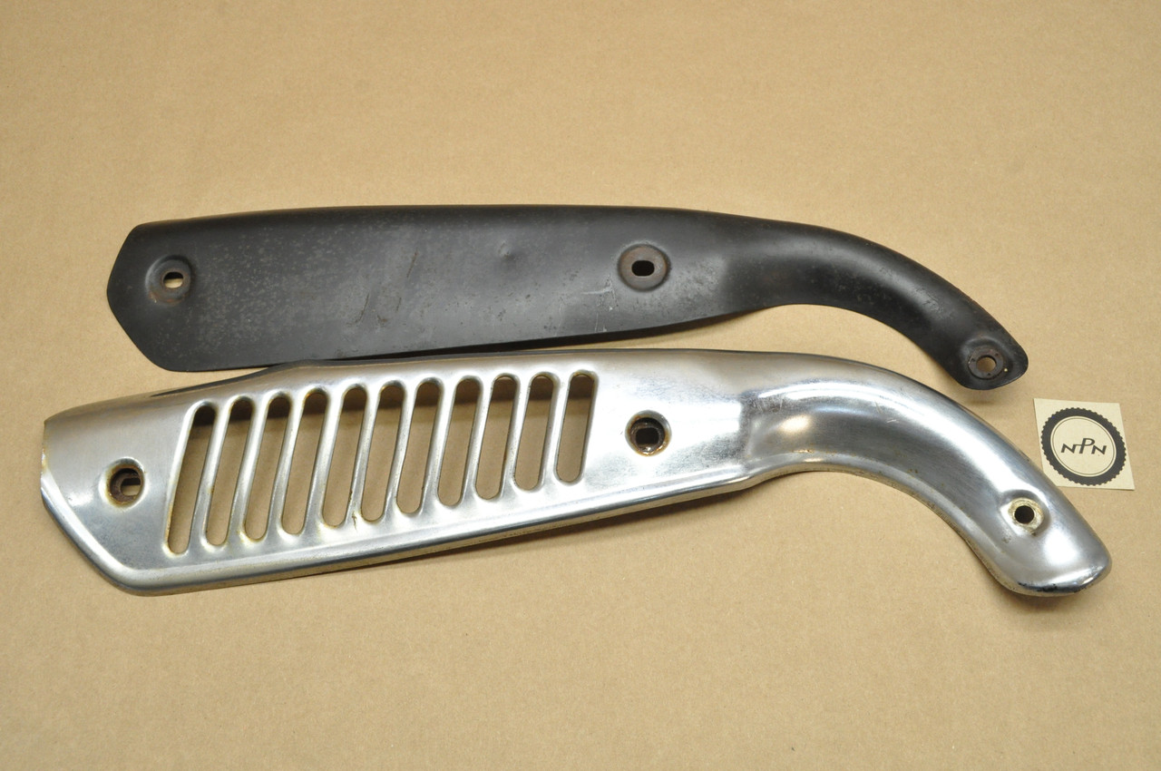 Vintage OEM Honda Z50 K3-1978 Exhaust Muffler Heat Shield Cover Lot 18360-120-000 XW