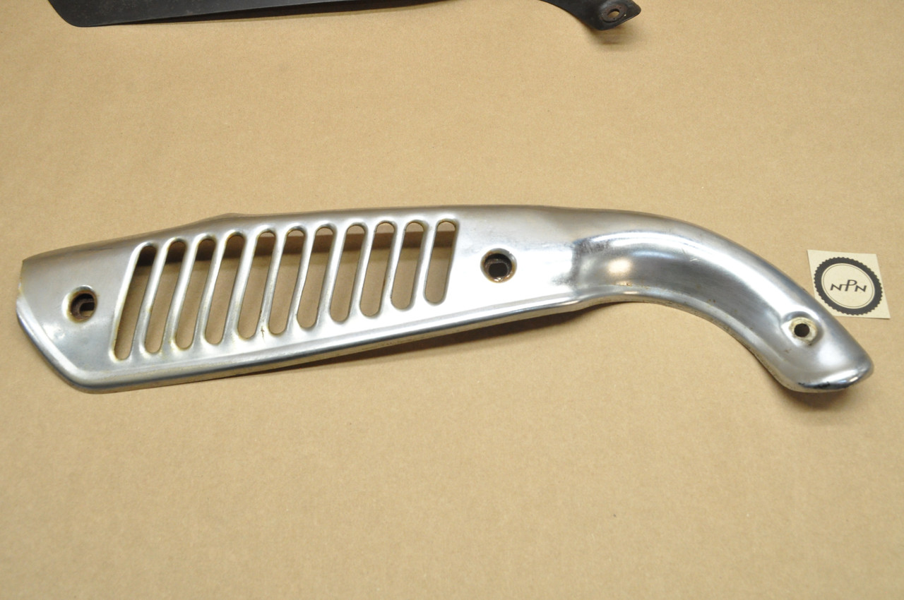 Vintage OEM Honda Z50 K3-1978 Exhaust Muffler Heat Shield Cover Lot 18360-120-000 XW