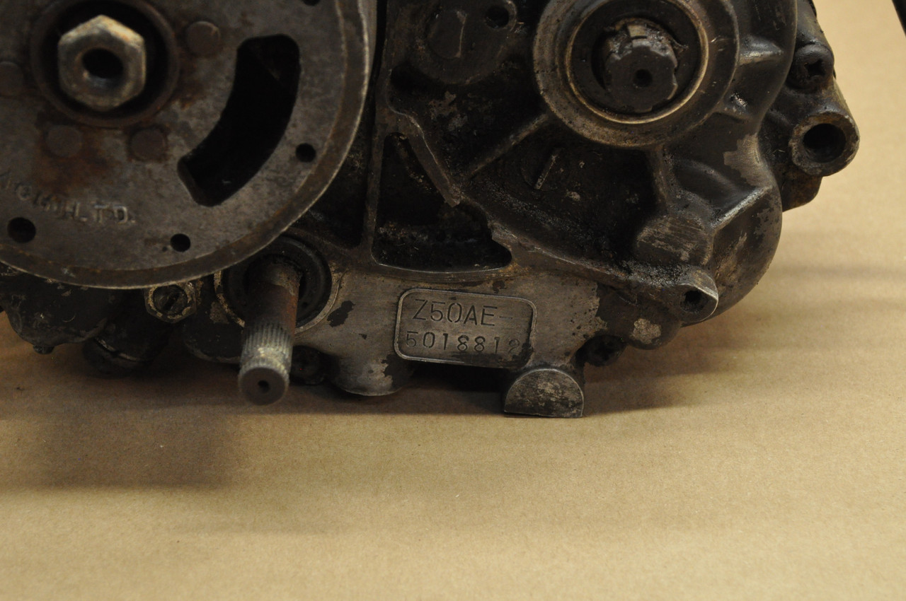 Vtg OEM Honda Z50 K5 Engine Motor Crank Case Cylinder Stator Clutch Assembly 11200-120-000