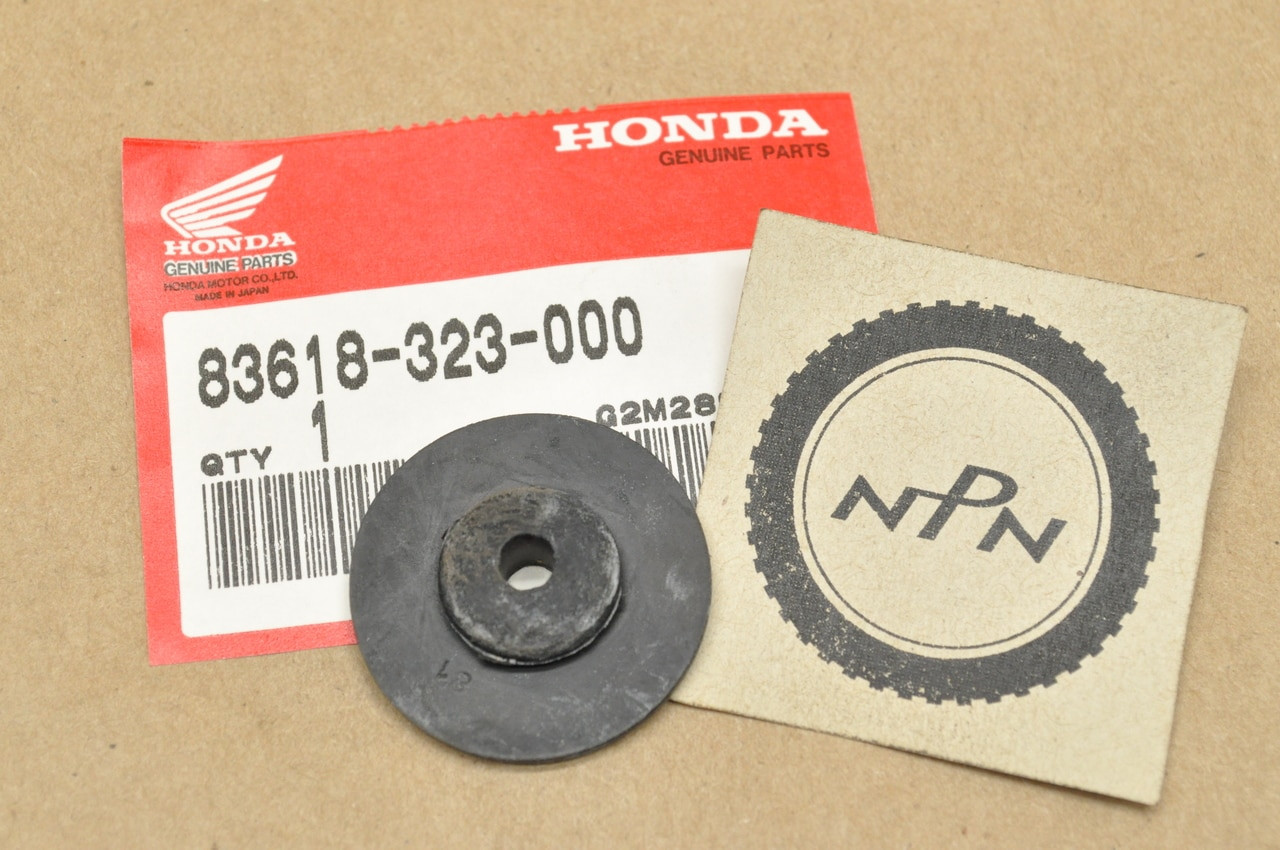 NOS Honda CB450 CB750 FL350 VF1100 VT1100 XL125 XL75 XL80 Rubber 83618-323-000