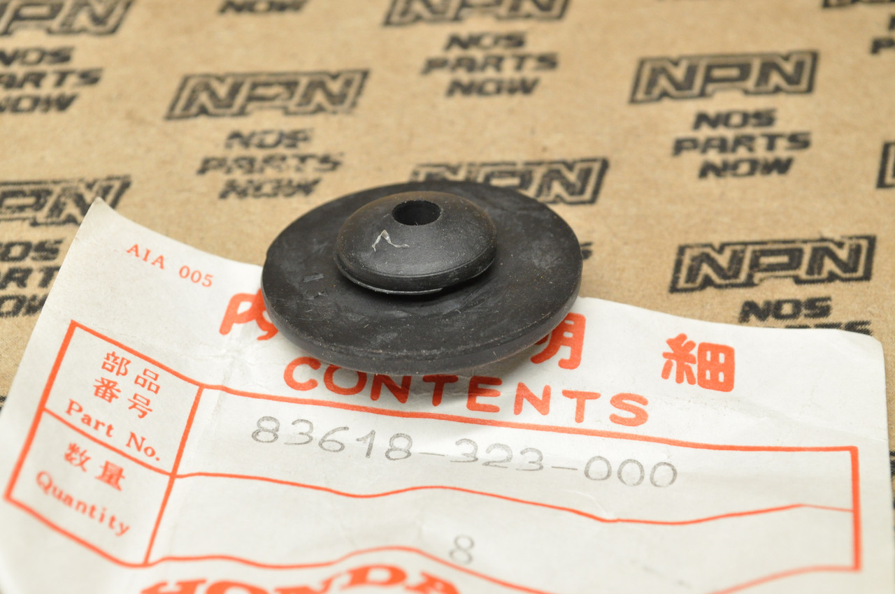 NOS Honda CB450 CB750 FL350 VF1100 VT1100 XL125 XL75 XL80 Rubber 83618-323-000