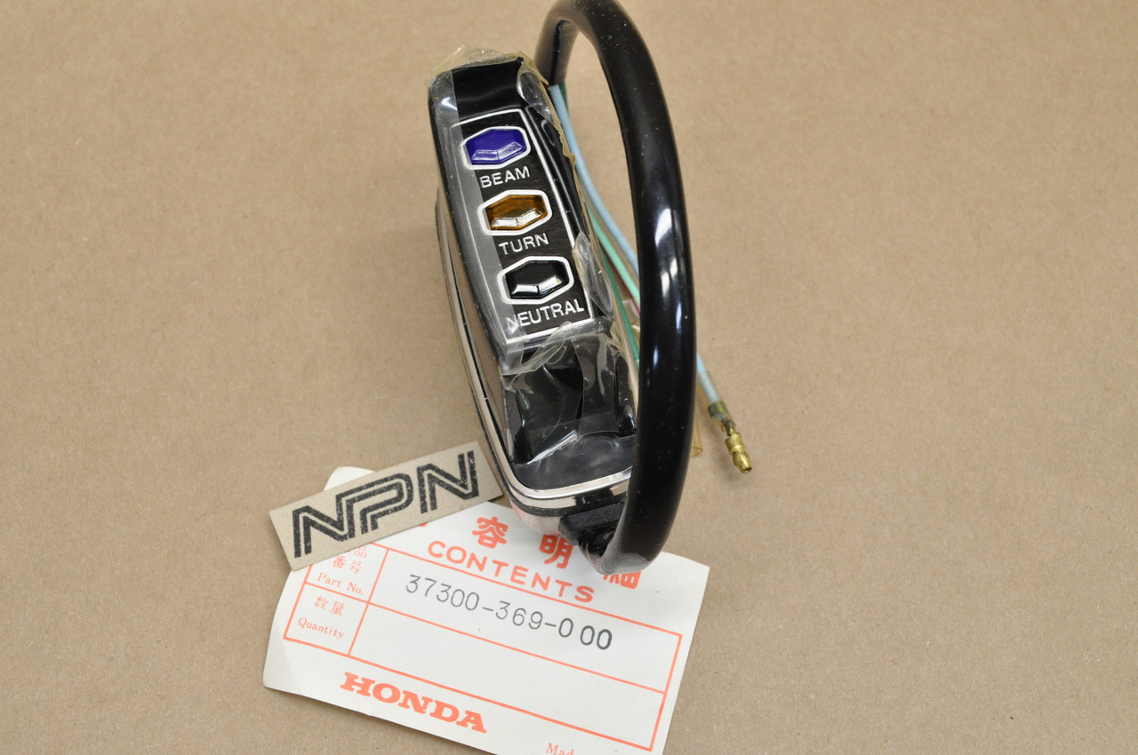 NOS Honda CB350 G CB360 CB360G CB450 K6-K7 Pilot Lamp Light Box 37300-369-000