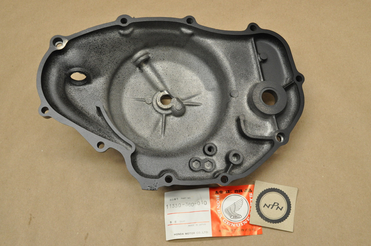 NOS Honda CR125 M MR175 MT125 Elsinore Right Crank Case Clutch Cover 11330-360-010