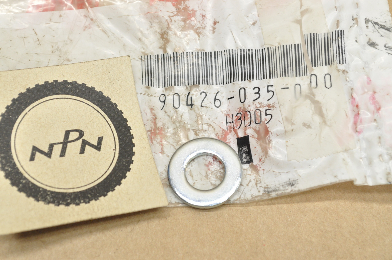 NOS Honda ATC70 CH80 CL70 CT70 MR50 PA50 S65 SL70 TRX70 XL70 XR75 Z50 Washer 90426-035-000