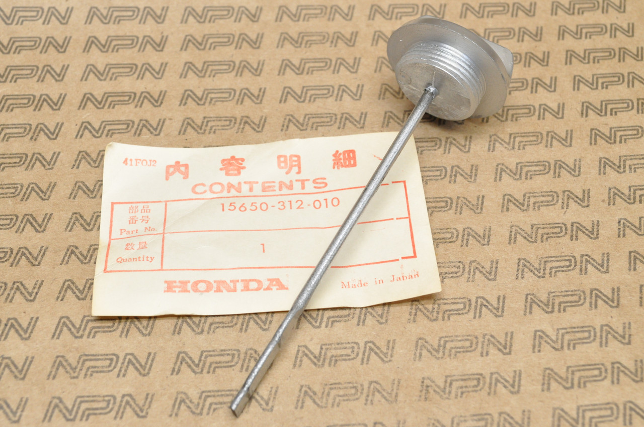 NOS Honda SL350 K1-K2 Engine Oil Level Dip Stick 15650-312-010