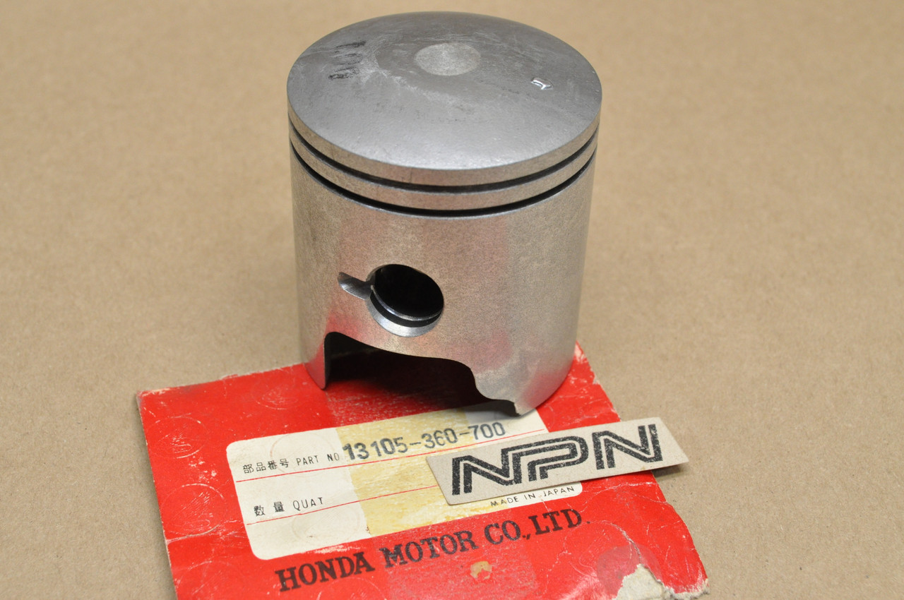 NOS Honda 1974-76 CR125 M Elsinore 1.00 Oversize Piston 13105-360-700