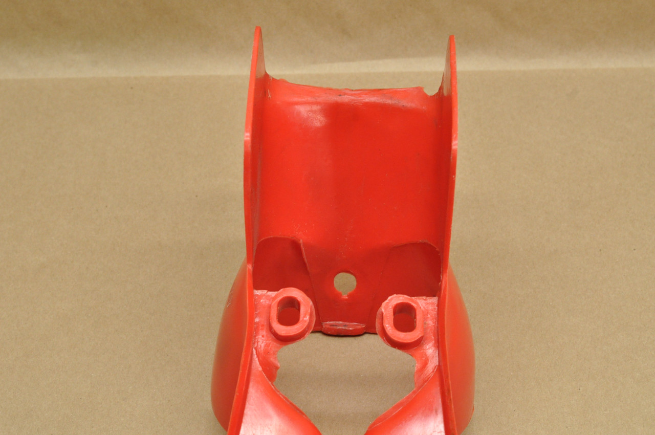 Vtg OEM Honda C100 C102 C105 T Headlight Bucket Case Cover in Red 61301-001-020 C