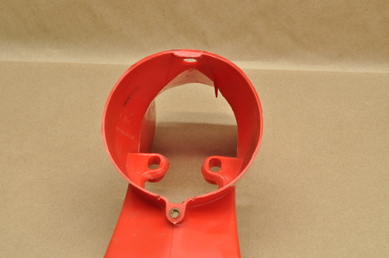 Vtg OEM Honda C100 C102 C105 T Headlight Bucket Case Cover in Red 61301-001-020 C